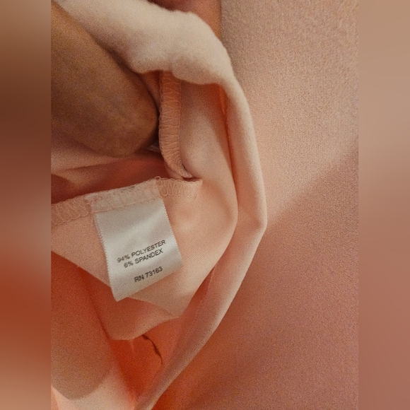 NWT Short Dress. Size 14. Light Blush Color. - Picture 3 of 9